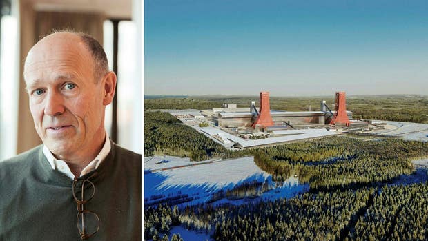 Harald Mix har grundat H2 Green Steel, som enligt konceptbilden ovan vill bygga ett nytt grönt stålverk i Boden.