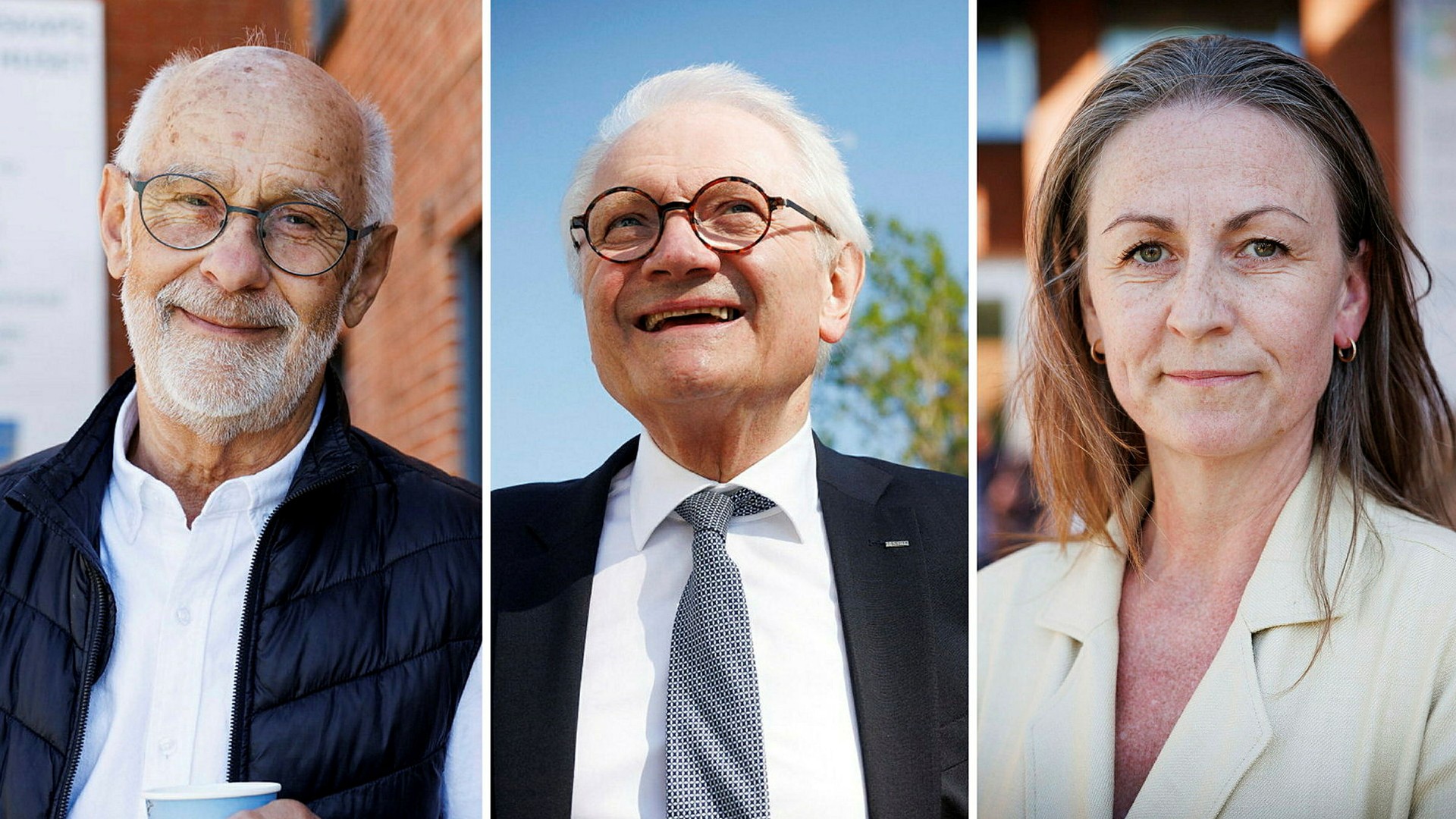 Berndt Håkansson från Ljungby, Gerteric Lindquist vd och Anna Magnusson, ägaransvarig på Första AP-fonden. På ”folkfesten” – Nibes årsstämma – i Markaryd samlades en bred skara aktieägare.