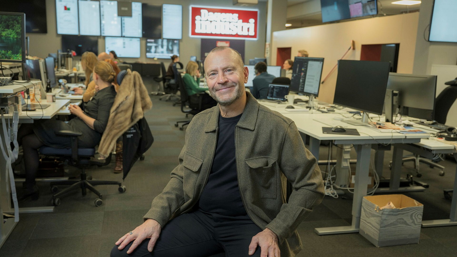 Peter Fellman, chefredaktör på Dagens industri.
