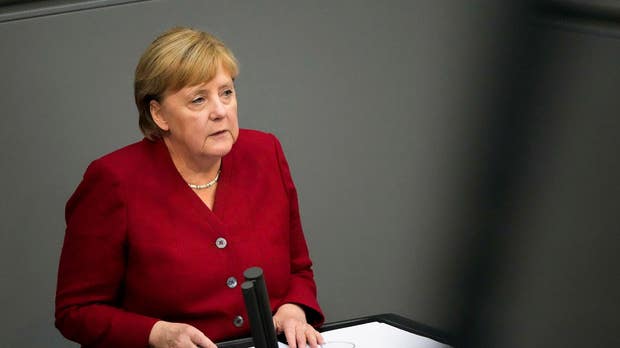 Tysklans förbundskansler Angela Merkel.