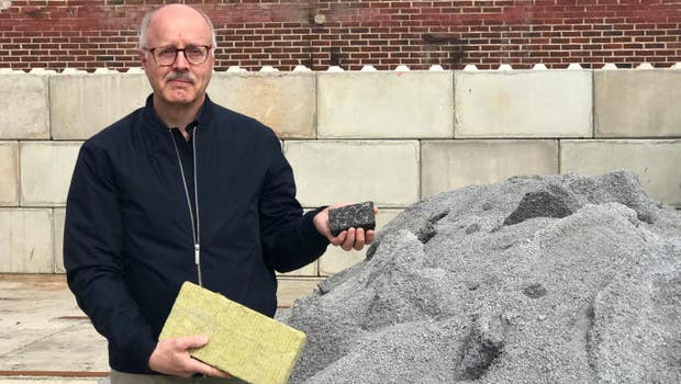 Björn Haase är biproduktansvarig på metallpulvertillverkaren Höganäs.