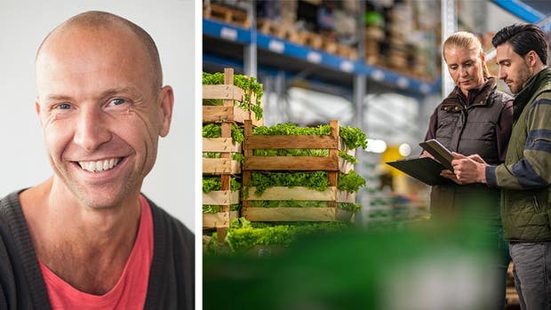 Tomas Erlandsson, vd för Nordisk Råvara.