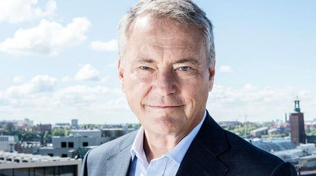 Ordförande Carl-Henric Svanberg.