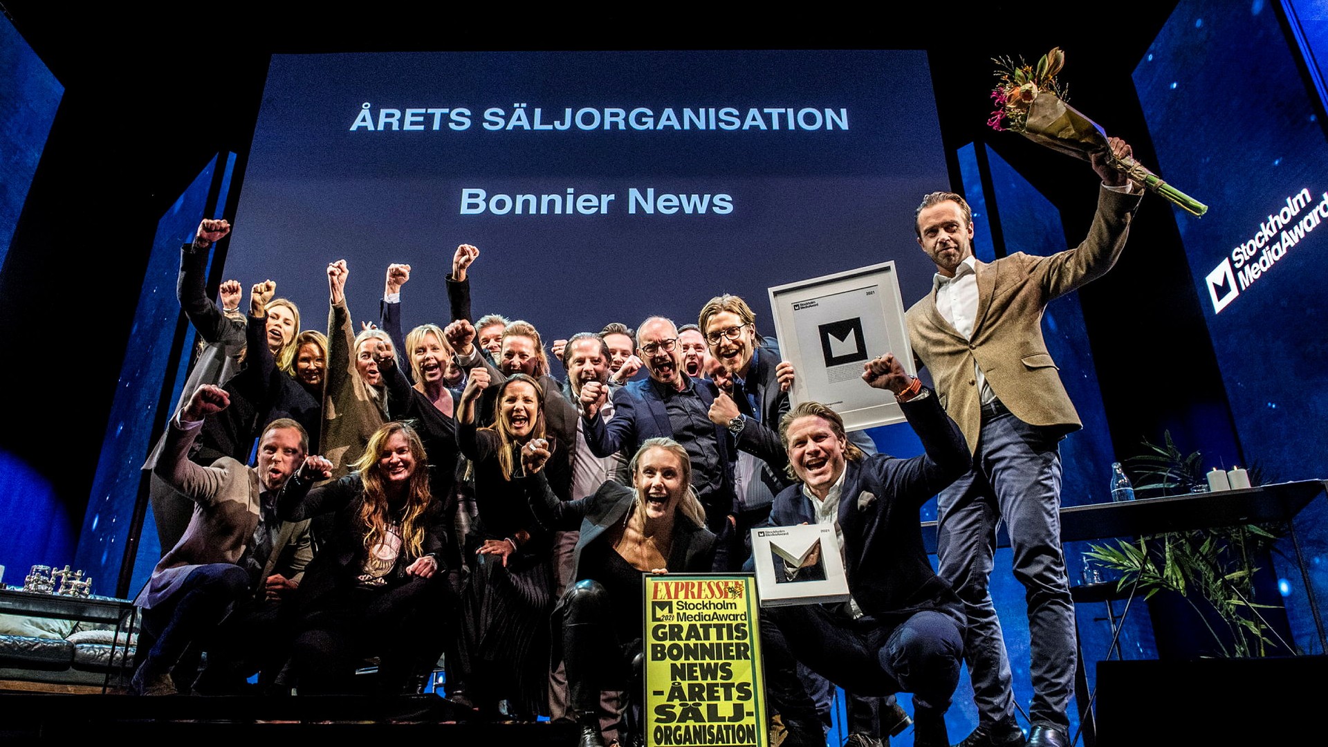 Bonnier News är Årets Säljorganisation 2021 - Dagens Media