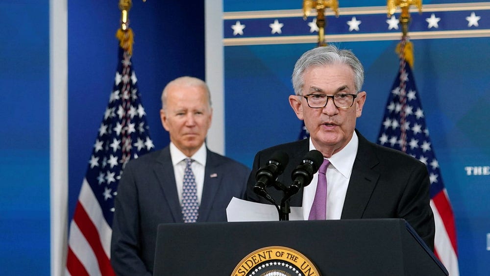 Biden till Powell: Kommer inte att lägga mig i Fed:s arbete