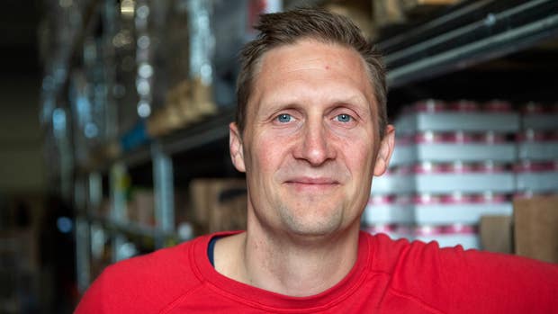 ”Vårt mål är att bli en strategisk partner för den globala livsmedelsindustrin. Det är att spänna bågen, jag vet”, säger vd Karl Andersson.