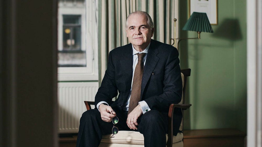 Melker Schörling har gått bort