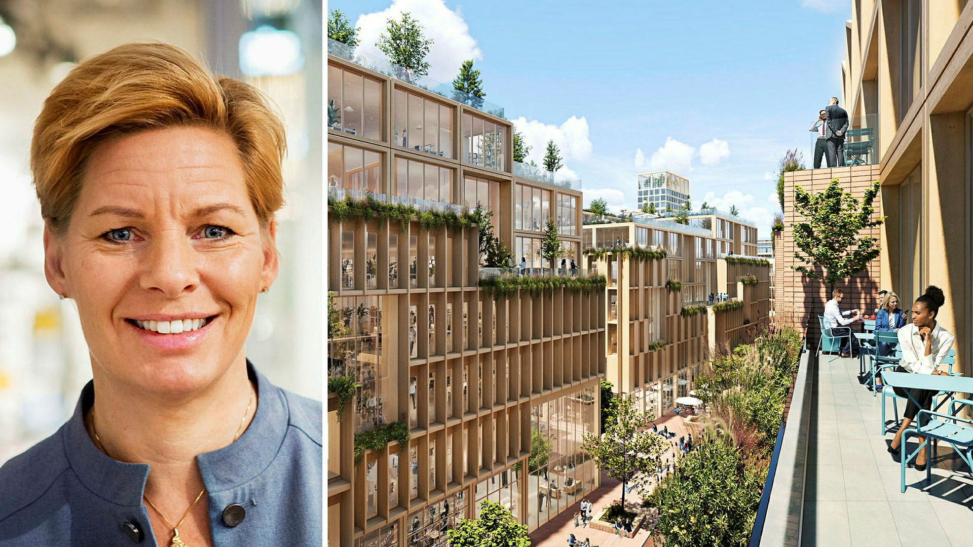 Annica Ånäs, vd för Atrium Ljungberg.