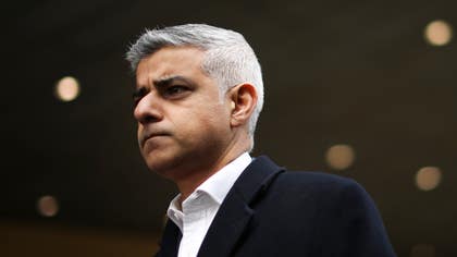 Londons borgmästare Sadiq Khan.