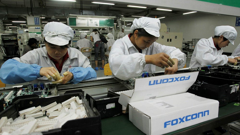Foxconn satsar 700 miljoner dollar på en ny fabrik i Indien