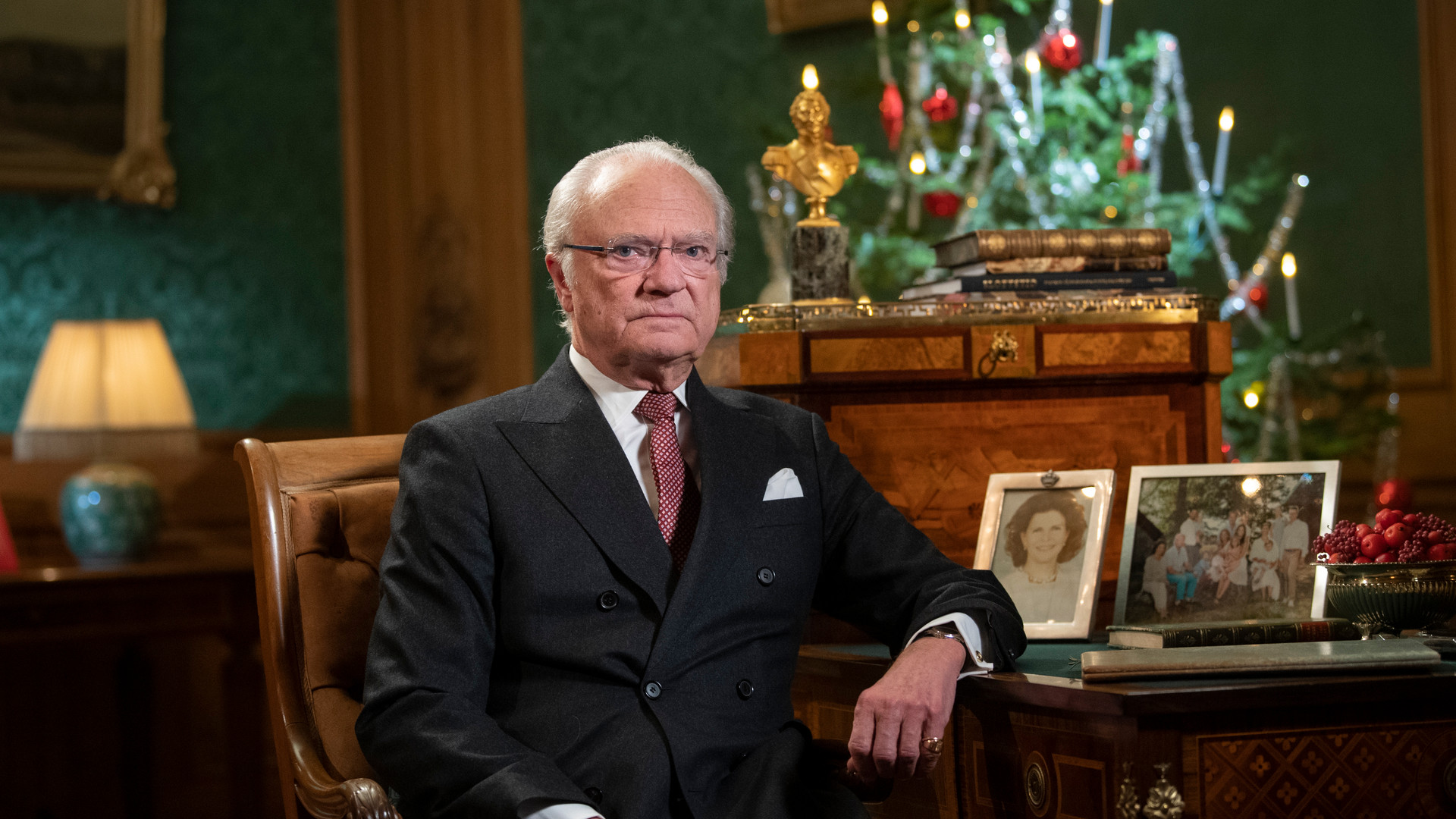 Kungen jultalade om sprängningar och klimat: ”Oro som delas av mig”