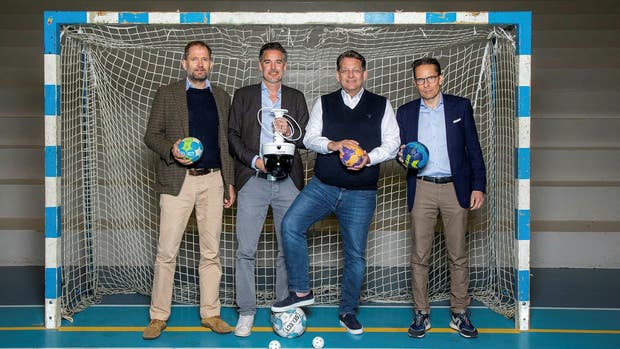 Sportway Media Group: Edvard Tveten, Daniel Franck, Harald Strømme och Jonas Persson.