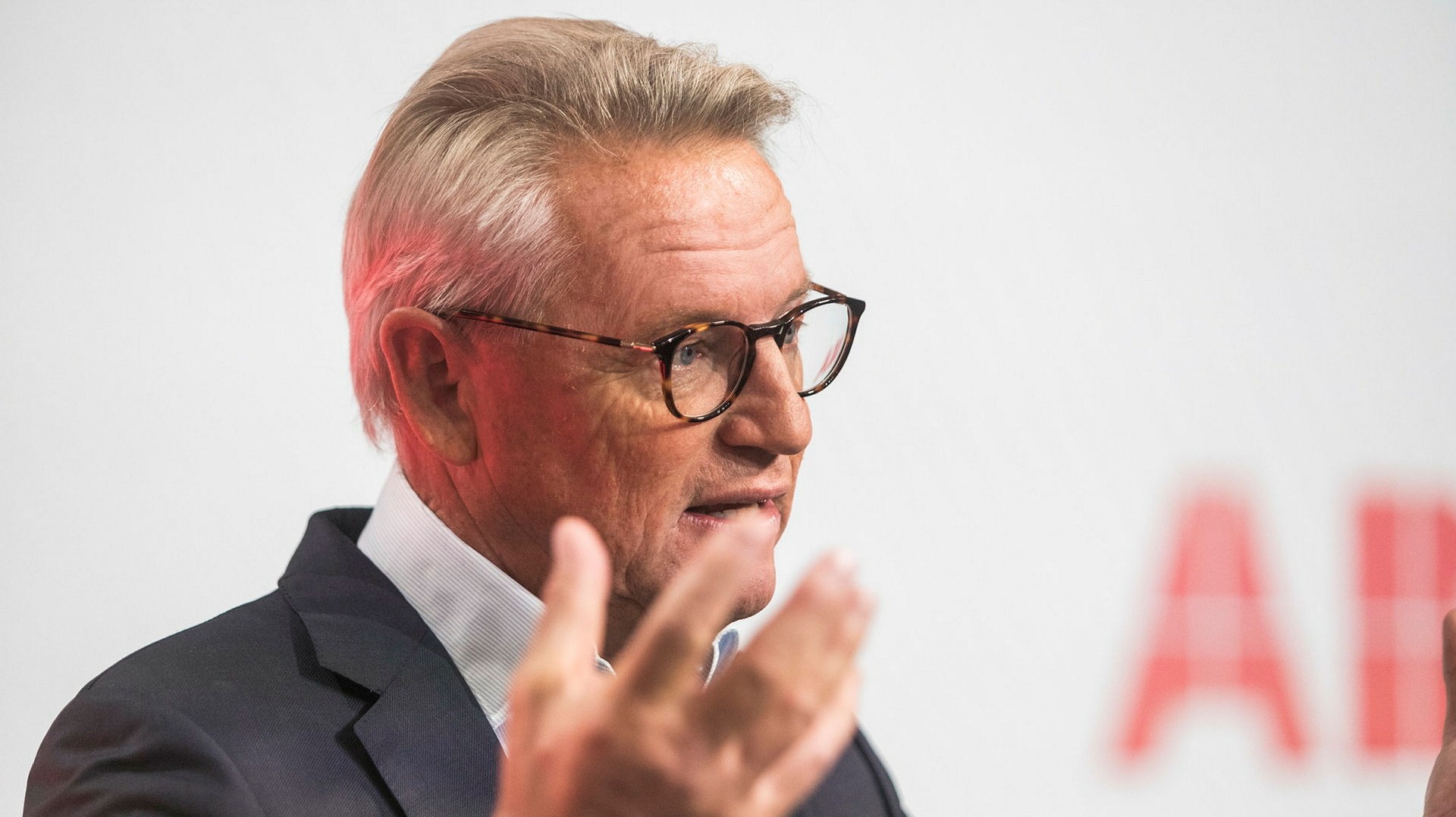 ABB:s vd Björn Rosengren.