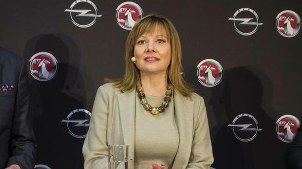 GM:s vd Mary Barra.