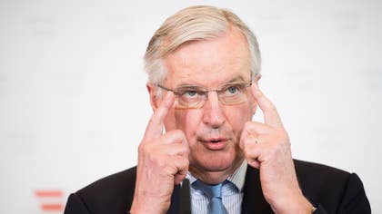 EU-kommissionens chefsförhandlare Michel Barnier.