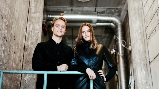 Jonatan Dykerts och Elin Lütz.