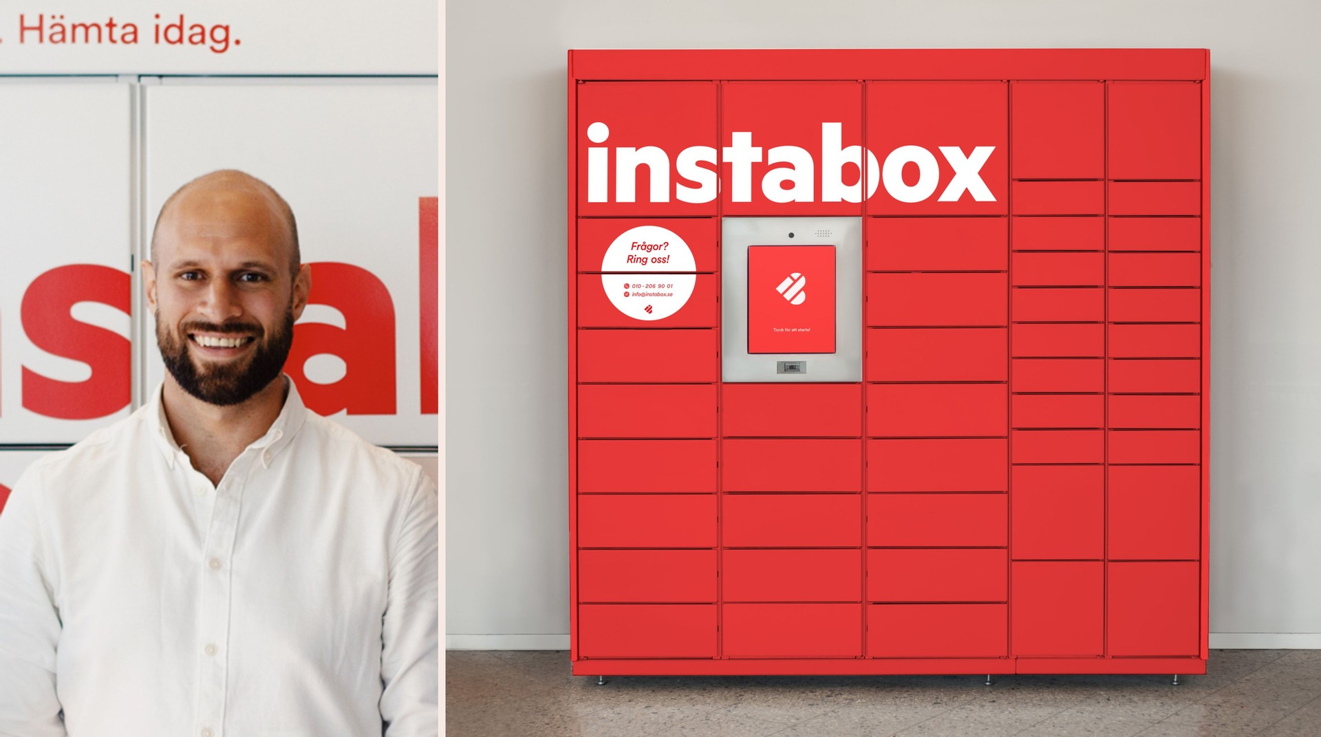 Alexis Priftis är vd och grundare av Instabox.