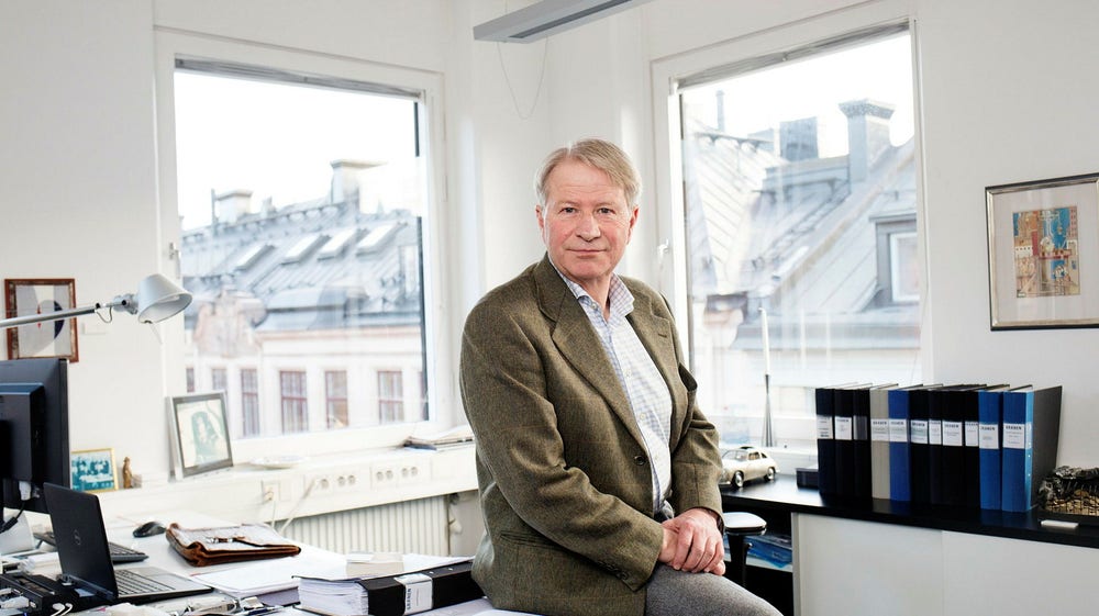 Fastighetsmiljardären Per Arwidsson minskar i Ferronordic