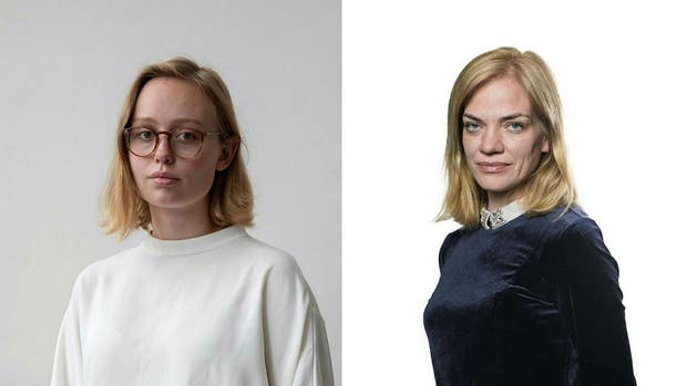 Di Digitals reportrar Julia Caesar och Marianne Agazzi.