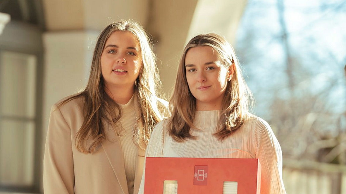 Redlockers grundare Clara Lidman och Liza Eriksson.