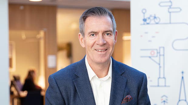 Ola Berglund, skadechef på Länsförsäkringar Dalarna, en av initiativtagarna till Dala återbyggsdepå.