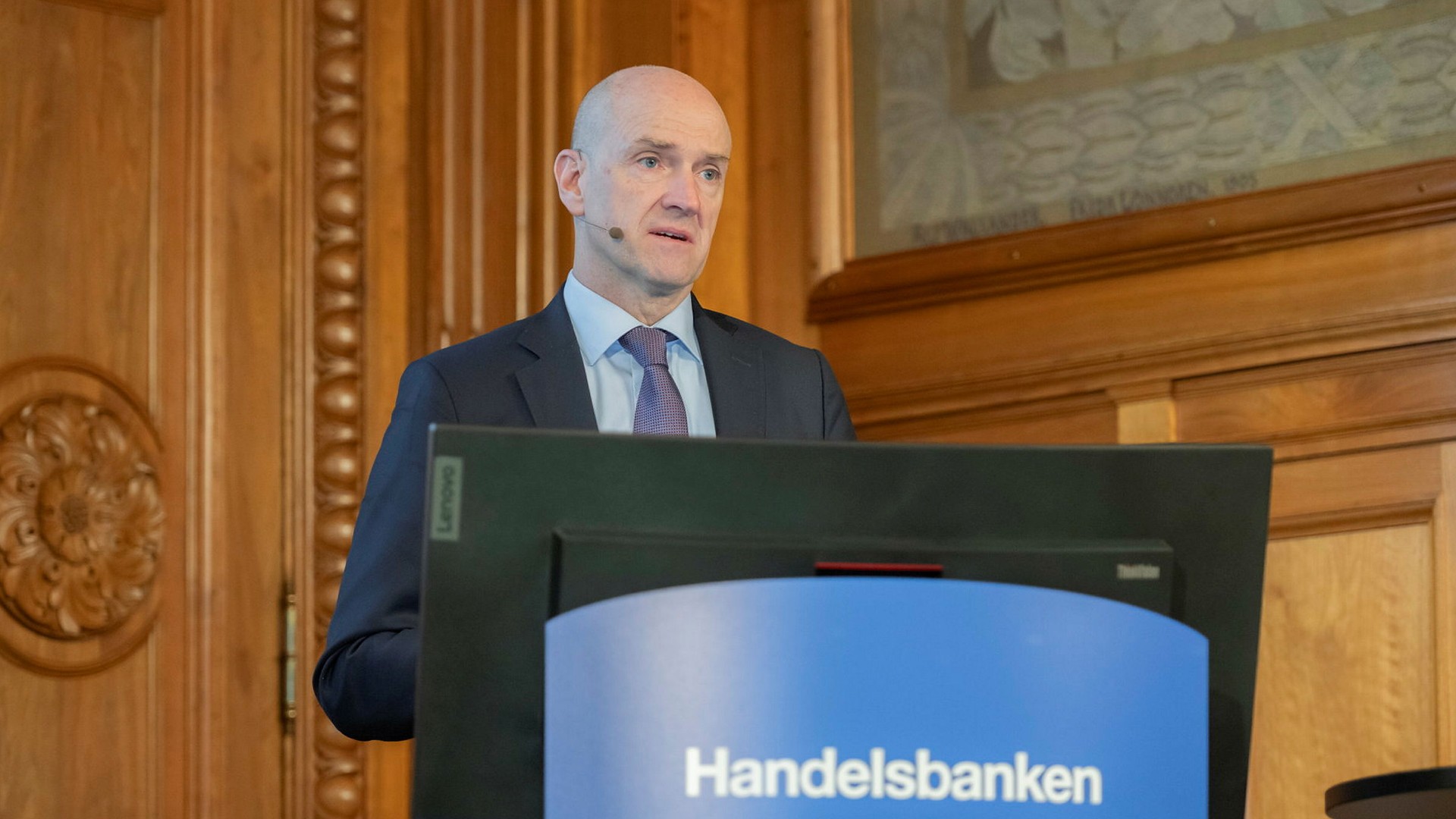 Michael Green, Handelsbankens vd.