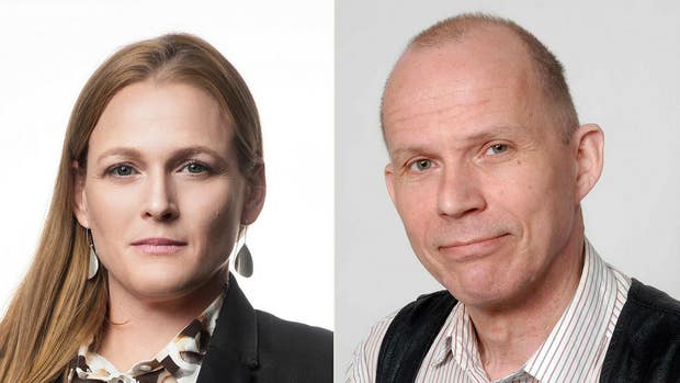 Marie Knutsen-Öy, energiexpert, Svenskt näringsliv, och Ane Håkansson, professor i tillämpad kärnfysik vid Uppsala universitet.