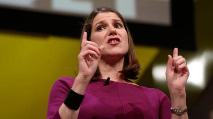 Liberaldemokraternas ledare Jo Swinson.