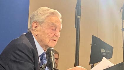George Soros var inte nådig i sin kritik mot president Donald Trump. ”Hans narcissism har blivit en elakartad sjukdom”