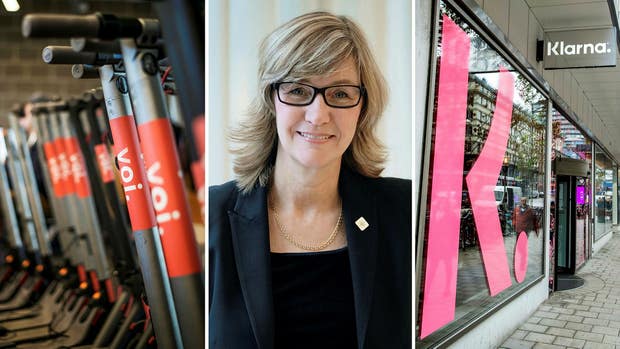 Camilla Frankelius, förhandlingschef på Sveriges Ingenjörer, vars medlemmar bland annat jobbar på Klarna som aviserat personalnedskärningar. Nu senast följer även elscooterbolaget Voi, som ska göra sig av med 10 procent av personalen på Stockholmskontoret.