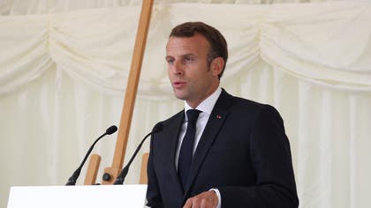 Frankrikes president Emmanuel Macron.