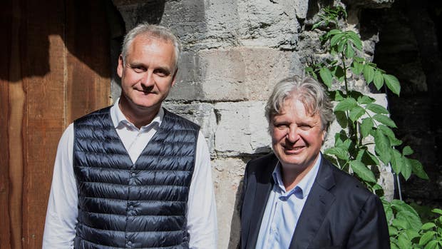 Magnus Billing, vd för Alecta och Casper von Koskull, vd för Nordea.