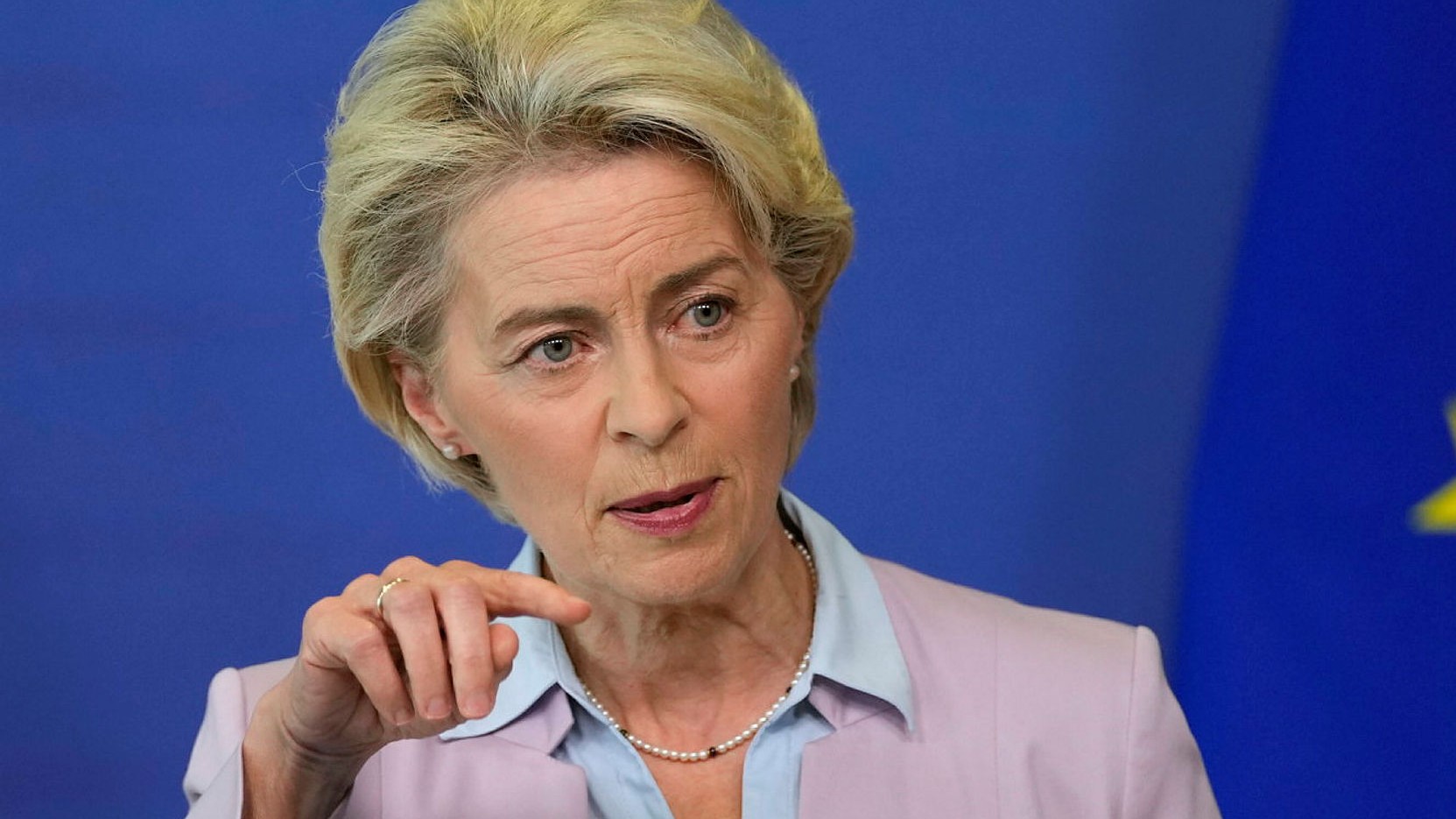 EU-kommissionens ordförande Ursula von der Leyen.