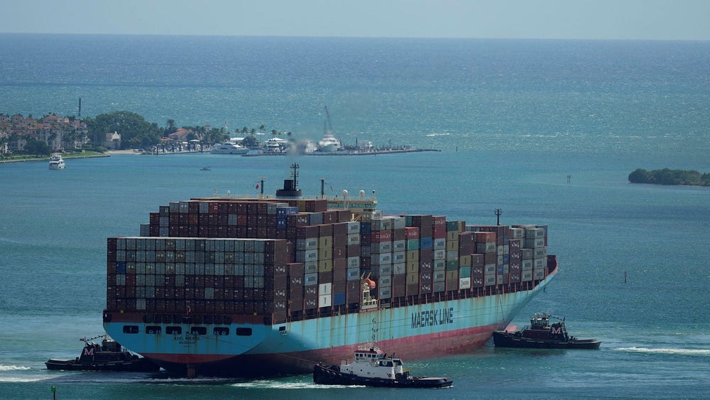 Stigande fraktpriser får Maersk att rusa