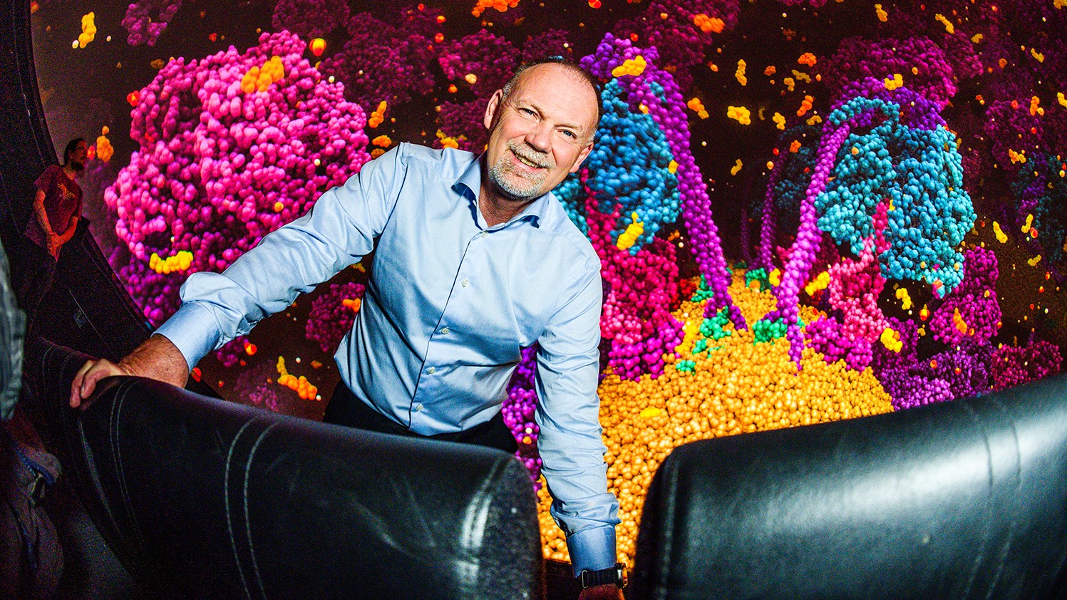 Anders Ynnerman kommer att föreläsa på temat Människan och AI under Di Världen 2024.