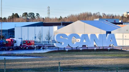 Scania i Södertälje.