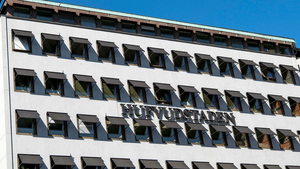 Oförändrad utdelning från Hufvudstaden