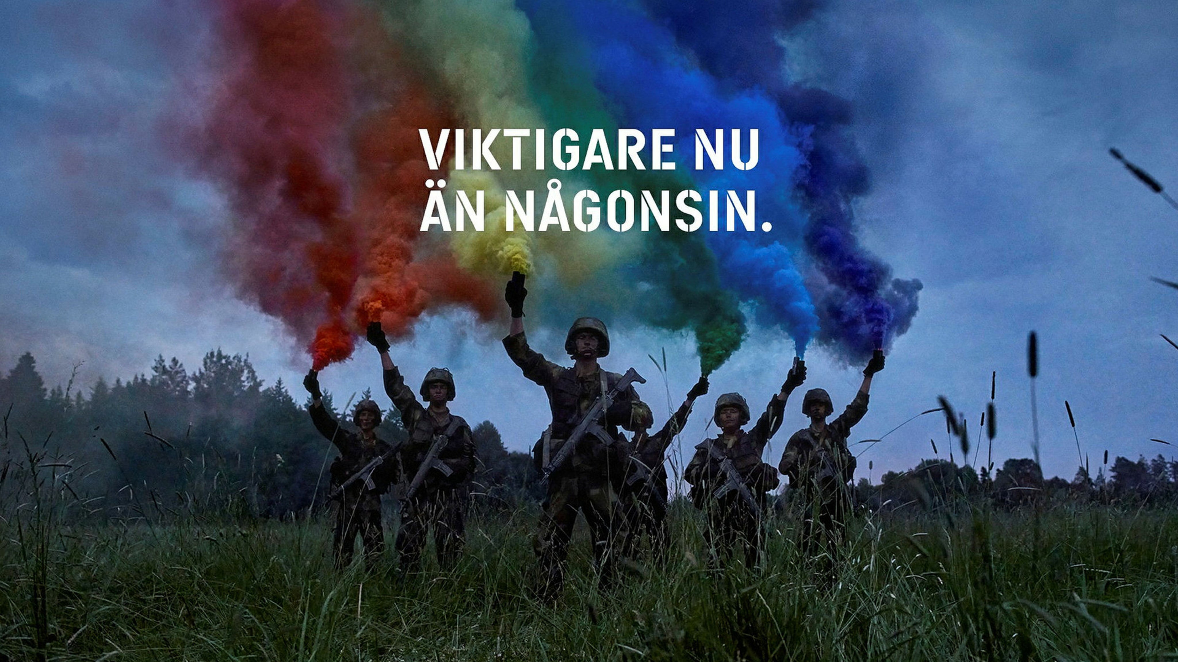 Försvarsmakten Kampanjar För Pride Och Hbtq Rättigheter Resumé