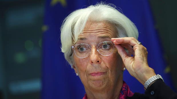 ECB-chefen Christine Lagarde.
