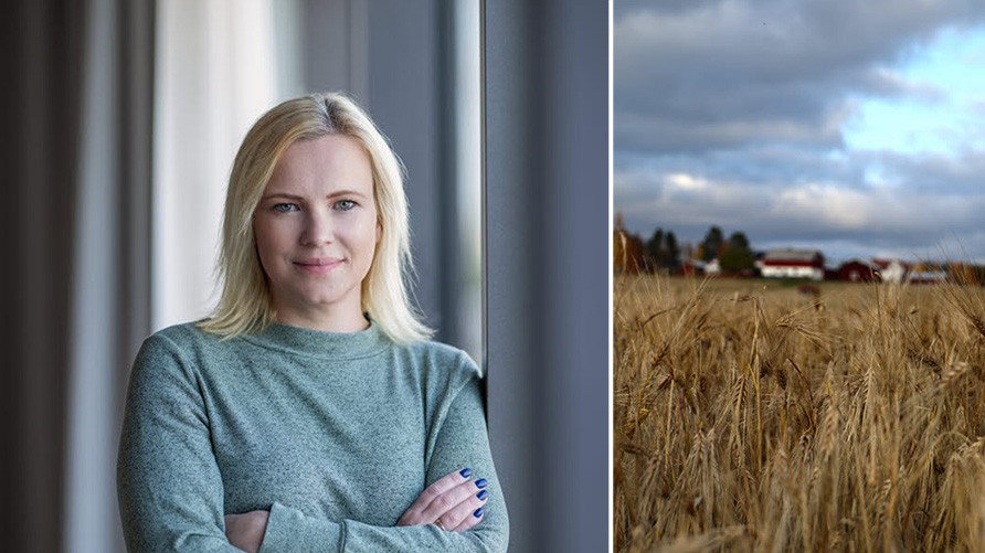 Mikaela Johnsson är vice ordförande i Lantbrukarnas riksförbund.