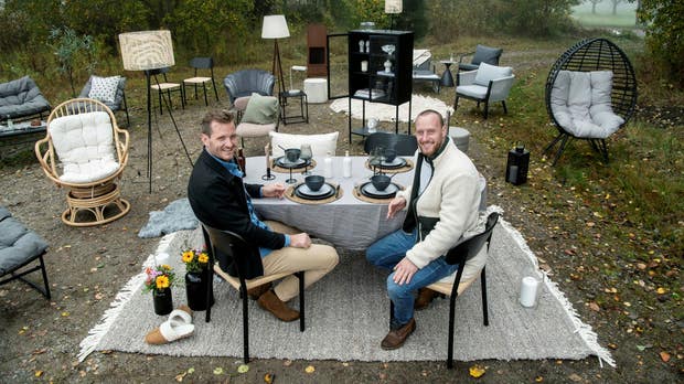 KÖPFEST. Ola Johansson och Gustaf Karlsson, grundare av Venture Design, har fått rejäl snurr på sina digitala möbelaffärer under pandemin och planerar för fortsatt tillväxt.