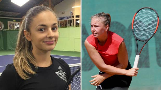 Klara Milicevic och Julia Lövqvist.
