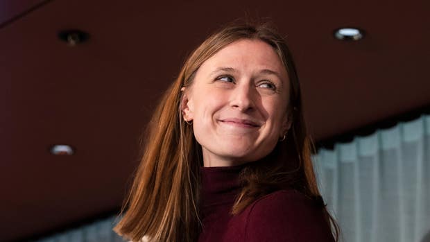 Camilla Hedborg, marknadsansvarig i AG Advokat, fick ta emot två priser.