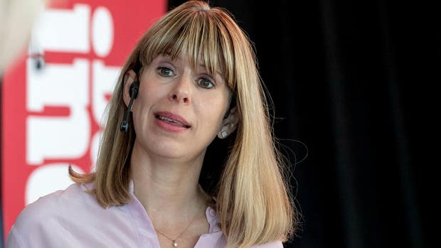AP1:s vd Kristin Magnusson Bernard.
