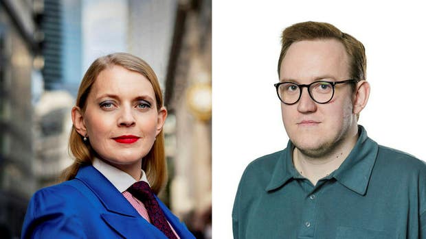 Di Digitals Ida Hansson Brusewitz och Johannes Karlsson.