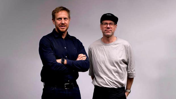 Mikael Klingberg, vd och Jonas Rundqvist, chefsdesigner, på Movs.