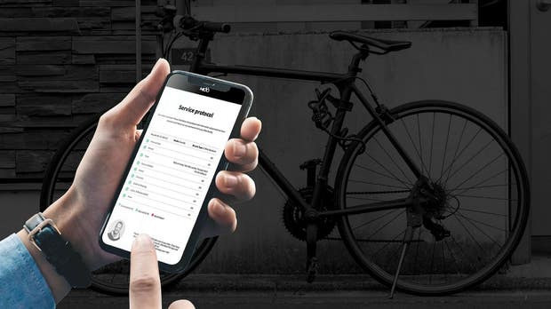 När Mioo servar din cykel så loggas det i ett serviceprotokoll.