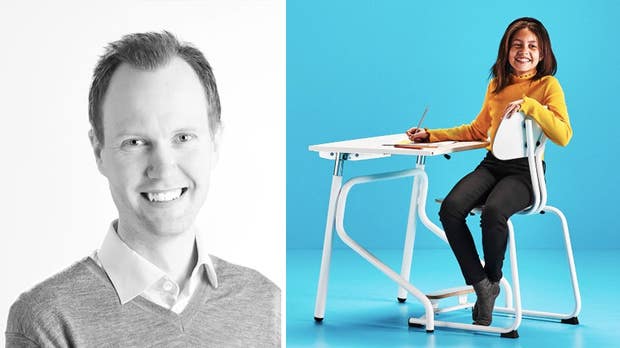 Jonas Emanuelsson, produktchef inom segmentet utbildning på AJ Produkter.