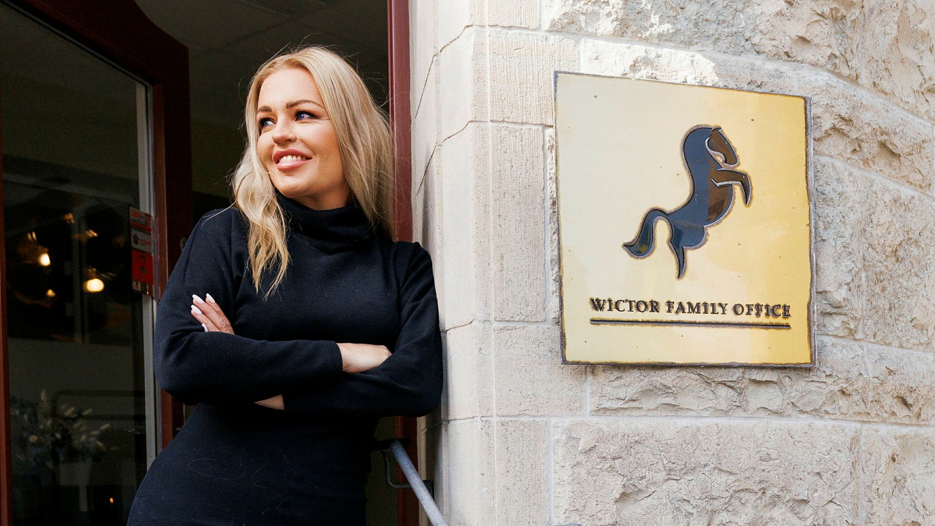Sara Viktorsson, grundare av Wictor Family Office i Halmstad.
