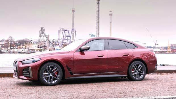 Elbilen BMW I4.